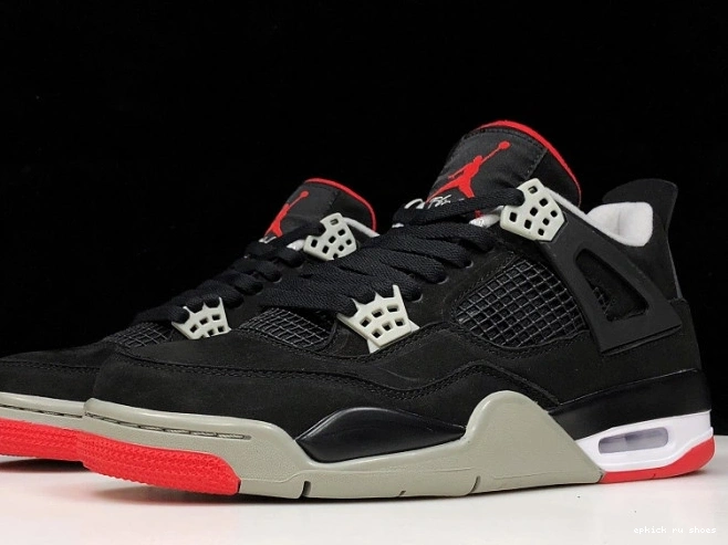 Cheap CEMENT RETRO BLACK 308497-060 JORDAN 4 0629
